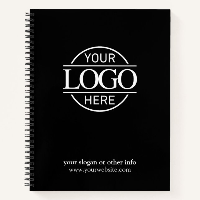 Carnet Cadeau promotionnel de logo d'entreprise moderne (Devant)