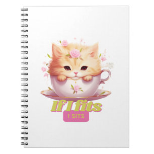 Carnet Cadeaux Amoureux de les chats, Citation Hilaire