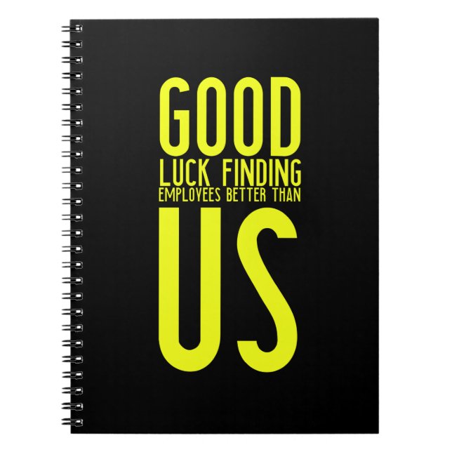 Carnet Cadeaux amusants pour les travailleurs ou les empl (Devant)