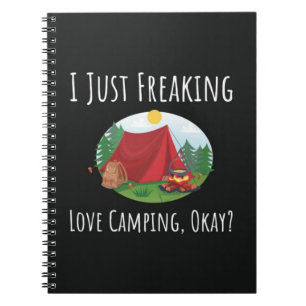 Carnet Cadeaux Amusants Pour Un Amateur De Camping Aventu