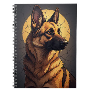 Carnet 🦴 Cadeaux Berger Allemand Pour Amateurs D'Animaux