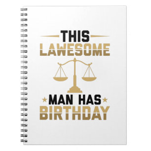 Carnet Cadeaux d'anniversaire pour avocats   Avocat