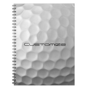 Carnet Cadeaux de balles de golf personnalisées de la sér