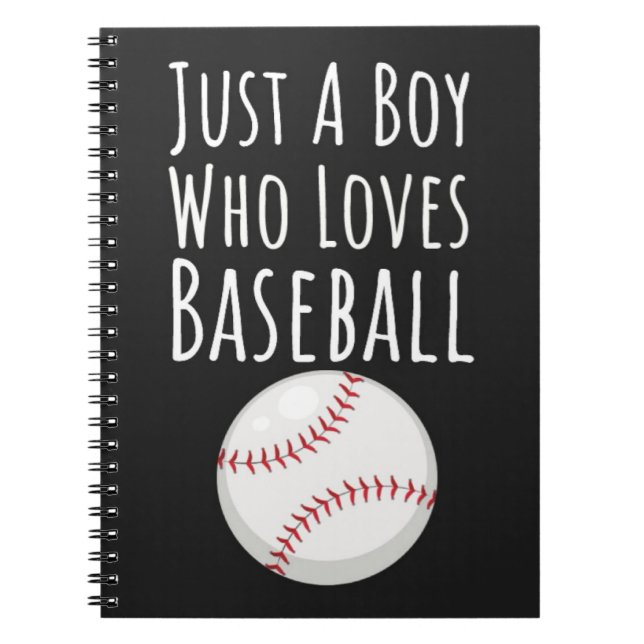 Carnet Cadeaux de baseball mignons pour bébés garçons enf (Devant)