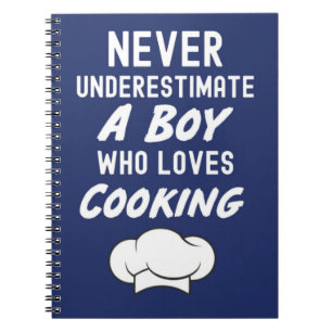 Carnet Cadeaux de cuisine bleu marine pour bébé garçon po