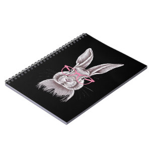 Carnet Cadeaux de famille mignons de lapin drôle de Pâque