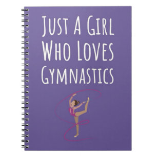 Carnet Cadeaux de Gymnastique Rose Mignon pour Bébés Fill