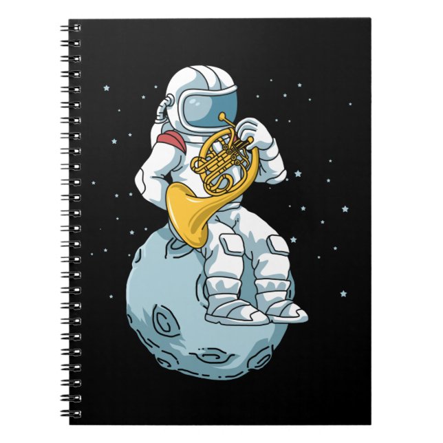 Carnet Cadeaux de la Corne Française Hommes Brass Musique (Devant)