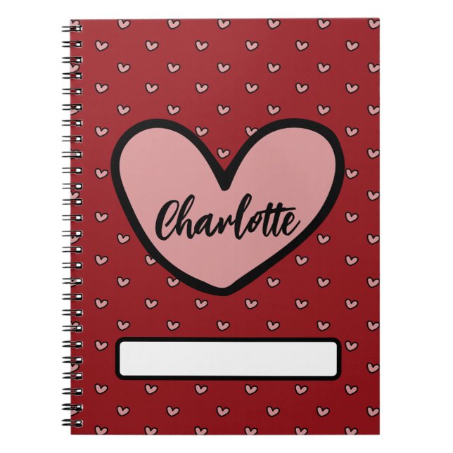 Carnet Cadeaux de papeterie Fun Stylist Sweet Heart (Devant)