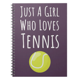 Carnet Cadeaux de Tennis Rose Violet Mignons pour Filles