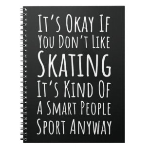 Carnet Cadeaux drôles de patinage artistique Humour Sport