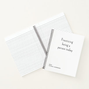 Carnet Cadeaux drôles d'introvertis pour être une personn