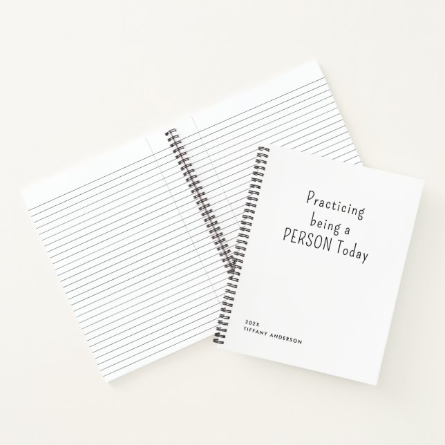 Carnet Cadeaux drôles d'introvertis pour être une personn (Intérieur)