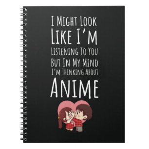 Carnet Cadeaux Drôles et Cool d'Anime Japonais Kawaii