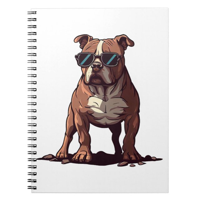 Carnet Cadeaux du propriétaire de Pitbull (Devant)