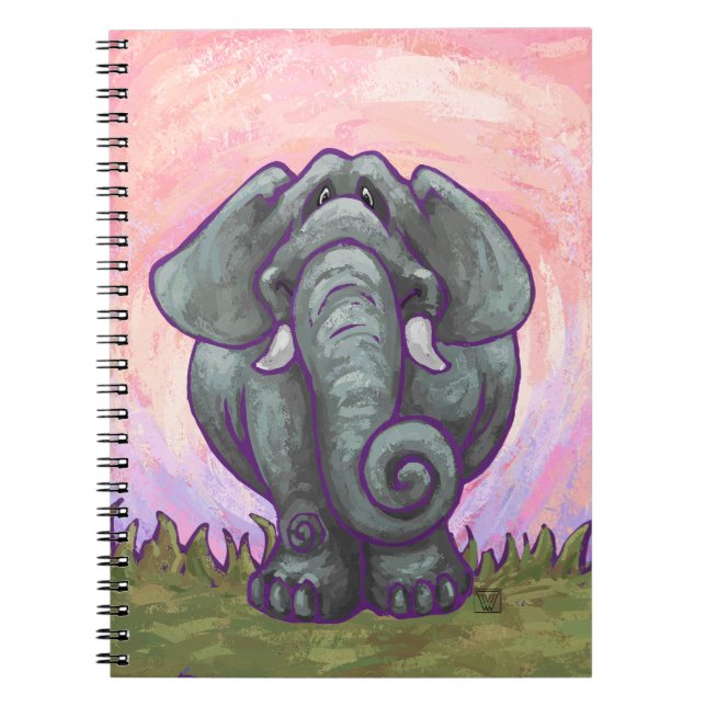 Carnet Cadeaux et accessoires éléphants (Devant)