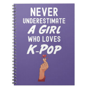 Carnet Cadeaux Kpop rose mignonne fille Kawaii Corée pop