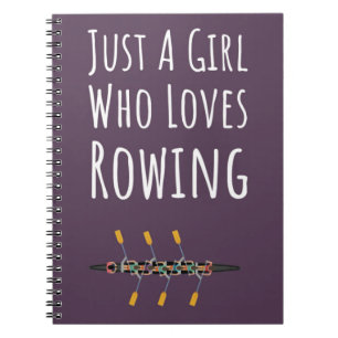 Carnet Cadeaux Mignons de Rameurs Rose Pour Filles Pour E