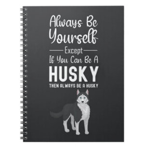 Carnet Cadeaux Mignons Pour Les Amateurs De Chiens Husky