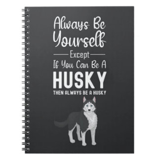Carnet Cadeaux Mignons Pour Les Amateurs De Chiens Husky