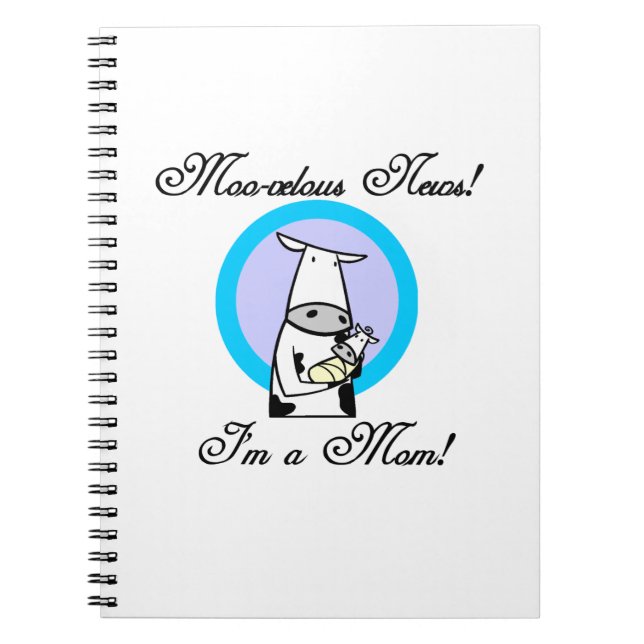 Carnet Cadeaux Moo-velous New Mom (Devant)
