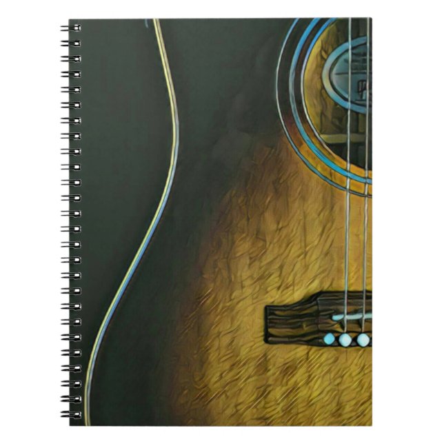 Carnet Cadeaux pour les amateurs de guitare (Devant)