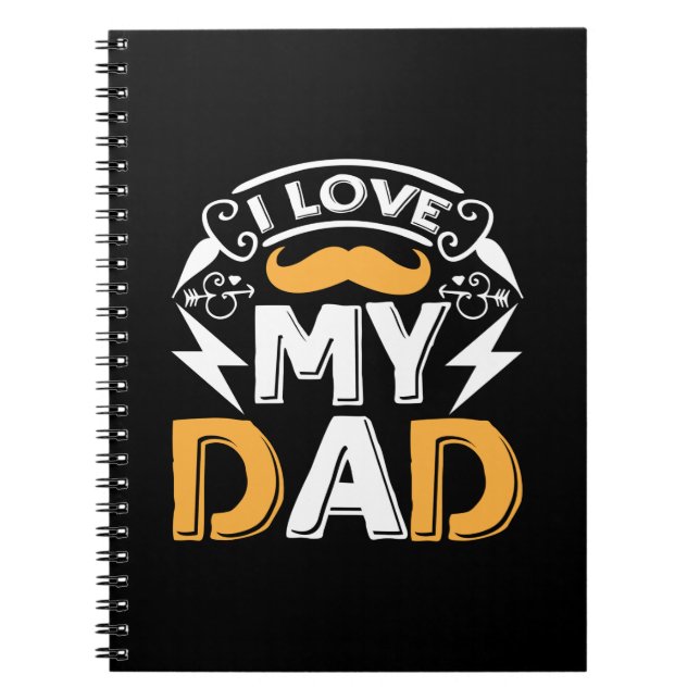 Carnet Cadeaux pour Papa | J'aime mon Papa (Devant)