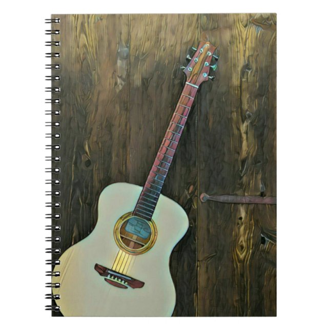 Carnet Cadeaux pour un musicien guitariste (Devant)