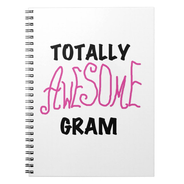 Carnet Cadeaux rose Gram Totalement géniaux (Devant)