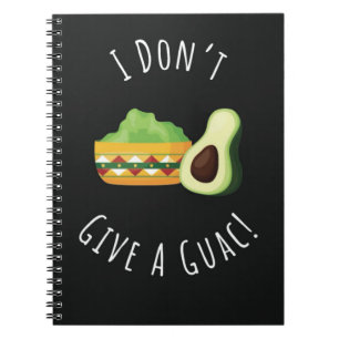 Carnet Cadeaux Thèmes de Guacamole Amusants Nourriture Me