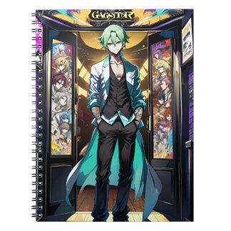 Carnet Caderno Anime Mistério no Centro