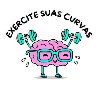 Carnet Caderno Espiral com Foto Exercite Suas Curvas