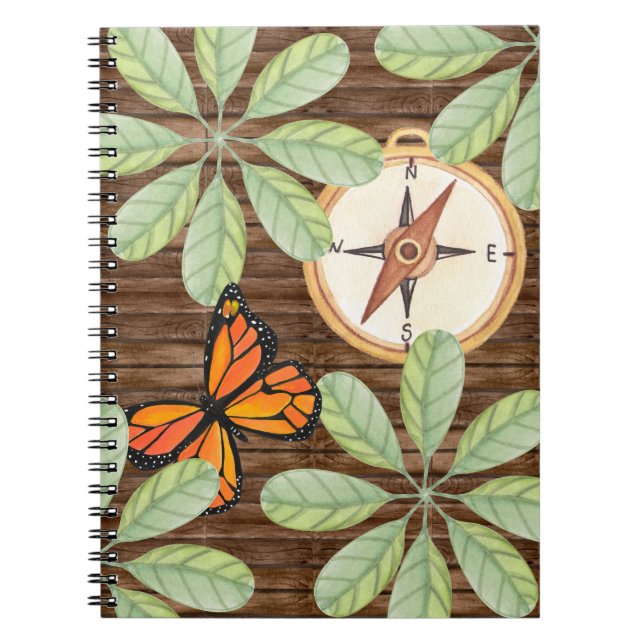 Carnet Caderno Folhas (Devant)