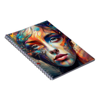 Carnet Caderno rosto