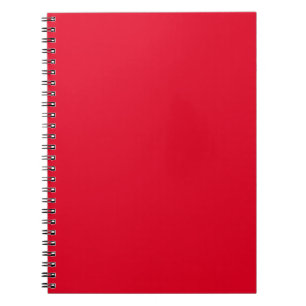 Carnet Cadmium Rouge couleur solide