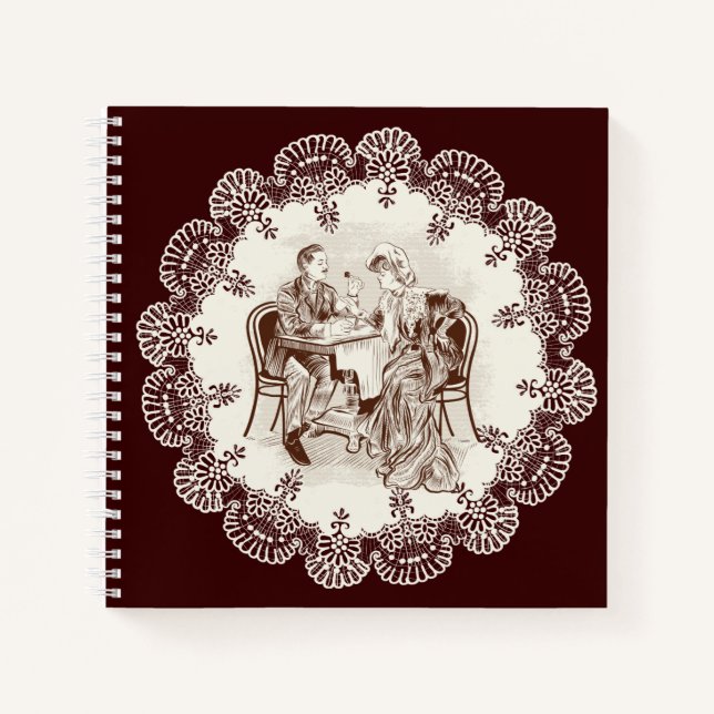 Carnet café et amour (Devant)