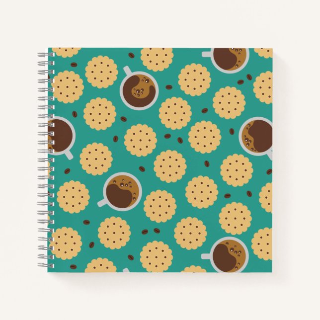 Carnet Café et cookies (Devant)
