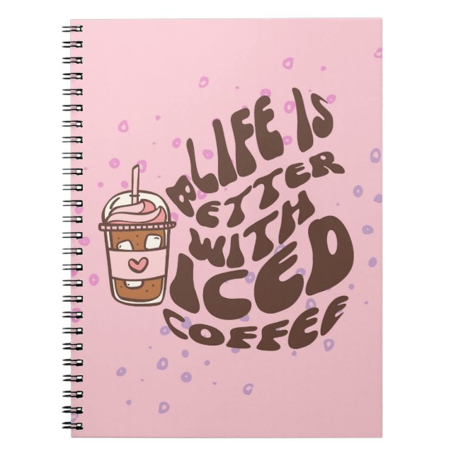 Carnet Café glacé (Devant)