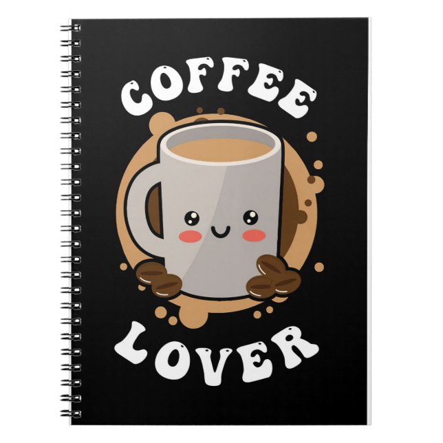 Carnet Café Lover Cappuccino Lover (Devant)