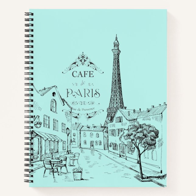 Carnet Café Paris (Devant)
