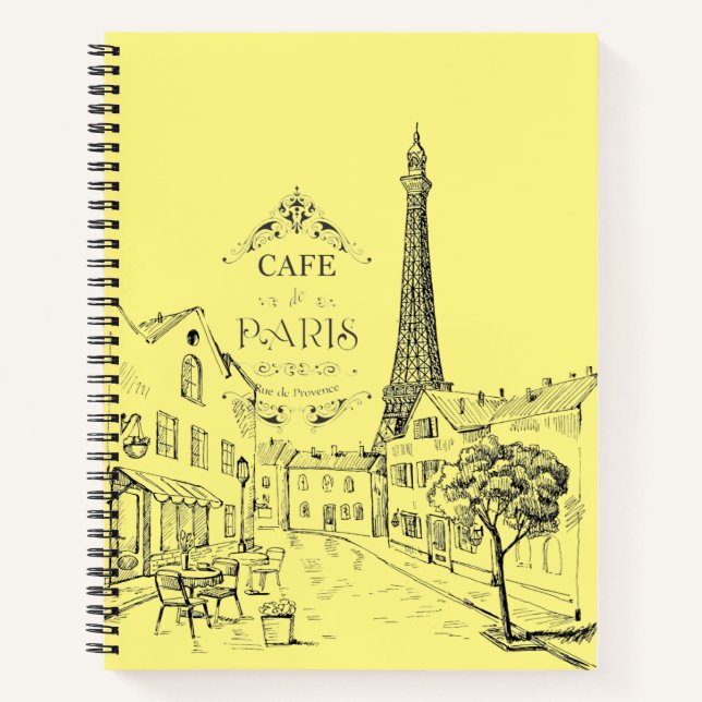 Carnet Café Paris (Devant)