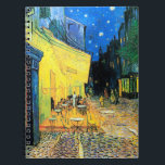 Carnet Café Terrasse à Night Vincent Van Gogh spiral<br><div class="desc">L'oeuvre lyrique post-impressionniste "Café Terrace at Night" (1888) de Vincent Van Gogh est présentée sur ces caleçons en papier, superbes et élégants. Les coups de pinceau expressifs et organiques des peintures de Van Gogh brillent de grâce et de beauté durable. La peinture à l'huile "Café Terrace at Night" a été...</div>