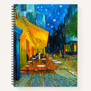 Carnet Café Van Gogh Terrasse en soirée