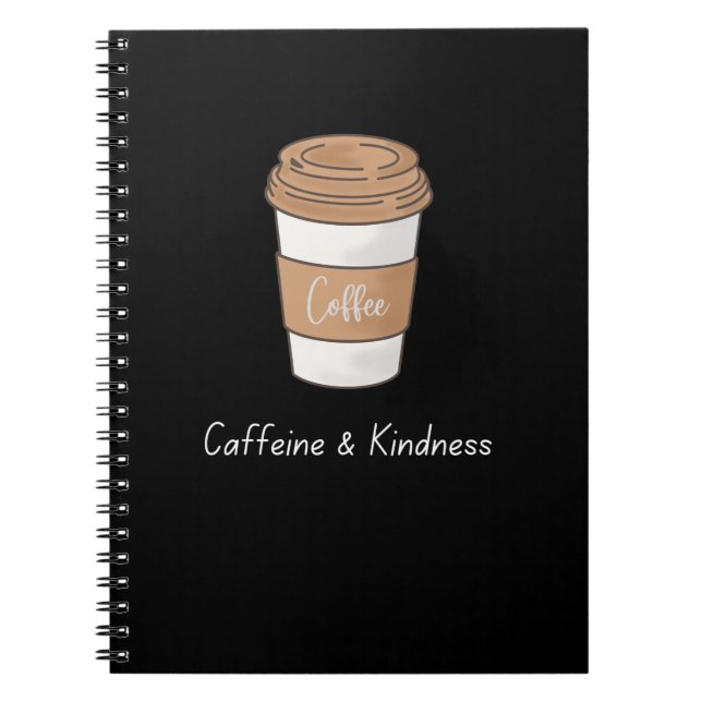 Carnet Caféine et gentillesse (Devant)