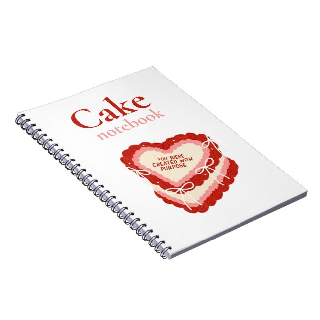 Carnet Cake Recipe Notebook for Home Bakers (Côté Droit)