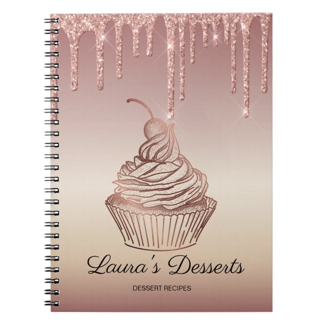 Carnet Cakes & Sweets Cupcake Desserts Recettes (Devant)