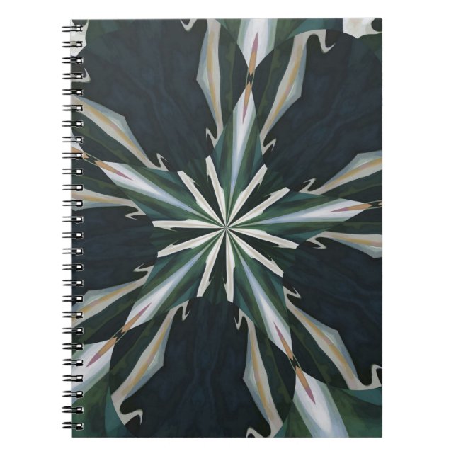 Carnet Calathea Lily Star Kaléidoscope (Devant)