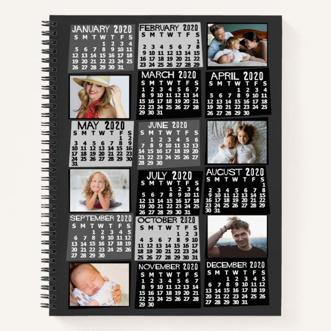 Carnet Calendrier 2020 (voir description pour la nouvelle (Devant)