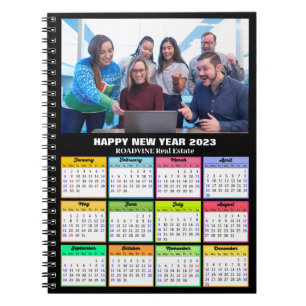 Carnet Calendrier 2023 Entreprise Photo personnalisée mod