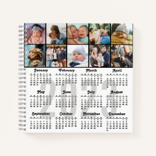 Carnet Calendrier 2023 Personnalisé 10 Photo de famille d
